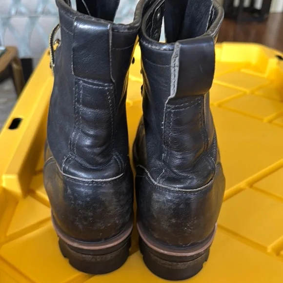 Double RL/Black Leather Men's Boots! - Picture 5 of 6